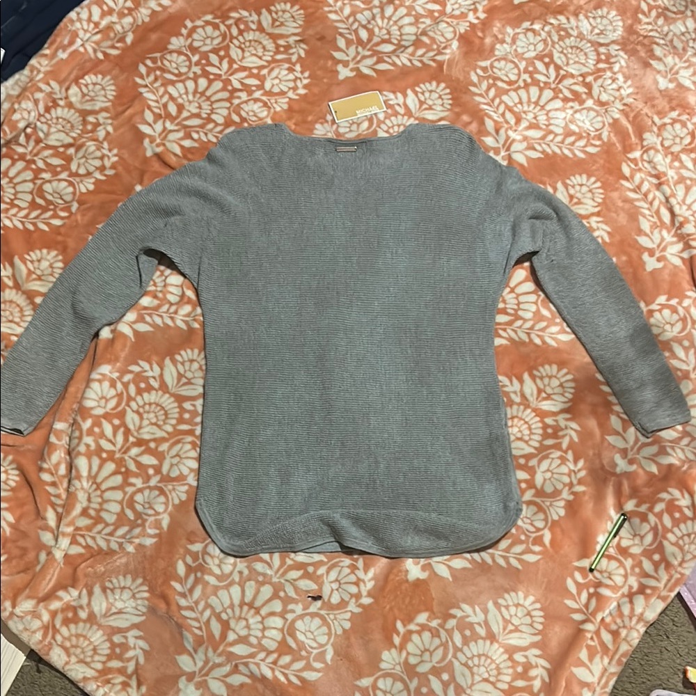 Michael Kors Pearl Heather Knit Top - Picture 5 of 6